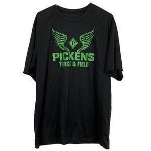 Pickens Track & Field BSN Sports Performance Apparel Mens Gray T Shirt Size XL